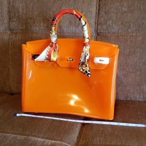 Jelly summer bag, made and bought in Bloomingdale'